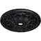 Ekena Millwork Flagstone Ceiling Medallion (Fits Canopies up to 3 7/8"), 30"OD x 3 7/8"ID x 3 1/4"P, Steel Gray CM30FLSGS - alternate 2